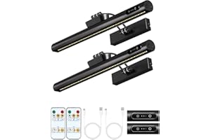 OUTON 40cm Lámpara de Pared sin Cables con Remoto y Tacto, Batería Recargable, Regulable en 3 Colores, 4000mAh Aplique para Espejo de Baño USB-C, Lámpara de Pared Espejo de Baño, Interiores – Negro