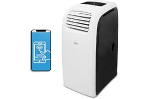 SUNTEC Mobiles Klimagerät Transform 14.000 Eco R290 APP – Klimaanlage mobil und leise mit Smart App Steuerung – Entfeuchter für Räume bis 70 qm – Mobile Kühlung & Heizung für zuhause – 14.000 BTU