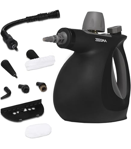 Pulitore A Vapore 1050W Portatile Con 10 Accessori - Per Cucina, Bagno, Auto E Tende - Foto 4