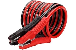 ‎COLDSHINE ColdShine Starthilfekabel 6M 3000Amp Überbrückungskabel Tragbarer Autobatterie Booster mit Überspannungsschutz für PKW LKW Kupfer Starthilfekabel