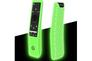 HYDREAM Custodia in Silicone per Samsung Nuovo Telecomando BN59-01312A Sostitutivo Bluetooth Remote Control, Anti-Scivolo Copertura Protettiva Cassa Cover per Samsung BN59 Smart TV Remote (Verde Fluorescente)