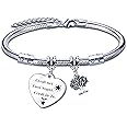 GUO Amica Regalo Bracciale,Donna Braccialetti,Regalo Migliore Amica Donna AmiciziaLa vera amicizia Regalo di Laurea, Regalo d