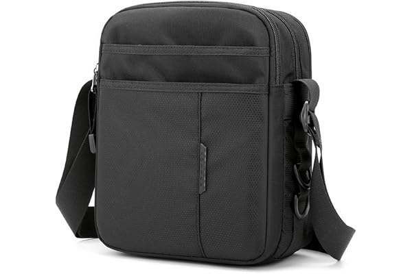 SPAHER Sacoche Homme Sac a Main Homme Sacs D'épaule Sac Bandouliere Hommes en Nylon Sacoche Besace Messenger Bag Sac d'affaires Crossbody Sac de Voyage Travail et Scolaire