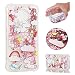 Produktbild Honghushop Glitzer Liquid Handyhülle für Motorola Moto G5S / G6 Weiche Silikon TPU Bumper Hülle Kreativ Design Bling Sequins Tasche Crystal Clear Rückseite Handytasche Soft Schale Etui Tasche Schutzhülle 3D Transparent Durchsichtig Kristall Case für Motorola Moto G5S / G6, Regenbogen Pony