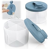 Milchpulver Box Baby Mit Löffel - Tragbare Portionierdose Für Unterwegs