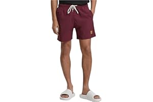 Urban Classics Block Swim Shorts Hombre Bañador Negro