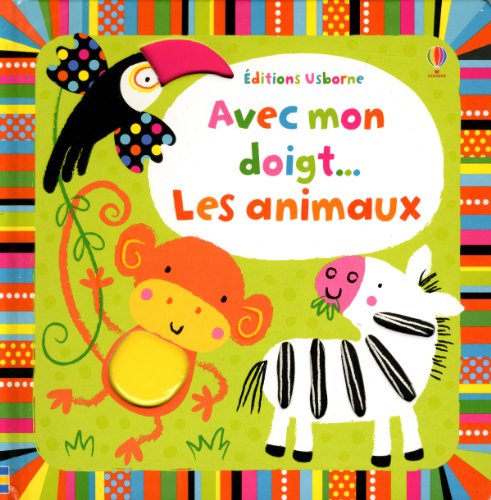 couverture de : Avec mon doigt : Les animaux