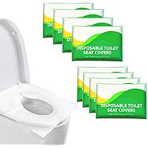 Toilettenauflage 50 Stück Einweg - Spülbare Sitzbezüge Für Reisen & öffentliche Toiletten