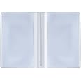 Set Di 2 Organizer Per Carte Di Credito – 10 Pagine E 10 Scomparti Trasparenti Per Portafoglio – In PVC Morbido, Impermeabile, Antigraffio