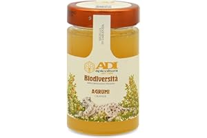 ADI Apicoltura Miele Italiano Bio di Agrumi Biodiversità - 250 g