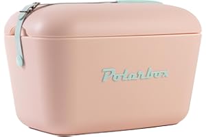 Polarbox Frigorifero Portatile - Mini Frigo Portatile 12L, Frigo da Campeggio, Borsa Termica Porta Pranzo, Camping e Spiaggia, Borsa Frigo, Frigorifero Vintage, Pic Nic, Borsa Frigo Rigida