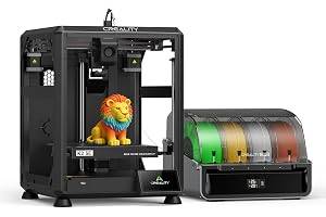 Creality K2 SE Combo 3D-skrivare 2026, Flerfärgsutskrift med CFS, Snabb till 500 mm/s, Extrudering med direktdrift, Automatisk nivellering, Utskriftsvolym 220 × 215 × 245 mm