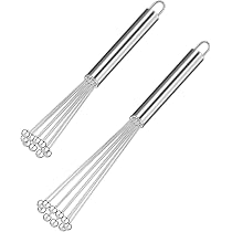 Piuluvor® 2 Pièces Fouet à Pâte Danois Fouet à Pate En Acier Inoxydable 304 Double Trous Pour Melanger Rapidement Fouet A Pate A Pain Pour Farine Pizza Gateau Dessert 87701055 Piuluvor® 2 Pièces Fouet à Pâte Danois Fouet à Pate En Acier Inoxydable 304 Double Trous Pour Melanger Rapidement Fouet A Pate A Pain Pour Farine Pizza Gateau Dessert 87701055