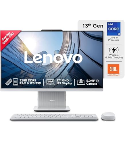 Lenovo Ideacentre B320 21.5-inch All-in-One PC (Black) : Amazon.in