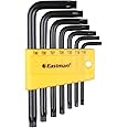 Eastman 7 Pcs Star Allen Keys Set, Short Pattern, Chrome Vanadium Steel, Champhered Heads, Black Finish, Fully Heat Treated - EAK-2407