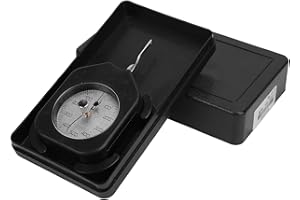 JEANOKO SEG-500-2 Medidor de tensi¨®n de dial Medidor de fuerza Medidor de fuerza de doble puntero 500g Dinam¨®metro de tensi¨®n Medidor de tensi¨®n de dial para probar la presi¨®n Probador y detector