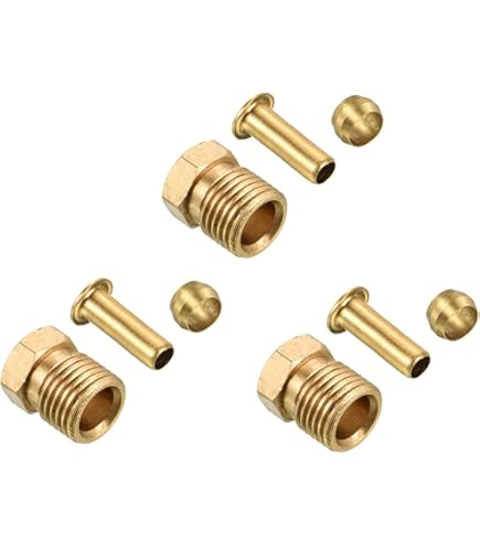 G 3/4'' Buitendraad x 18mm Messing Rechte Knelfitting met NBR Afdichti