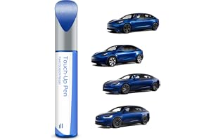 (PPSB) Tesla lackpenna mörkblå metallic reptyreparationspenna färgmatchad för modell 3/Y/S/X