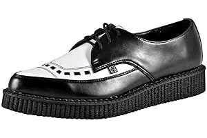 T.U.K. Zapatos Unisexo Puntiaguda Creeper Casual Cordones