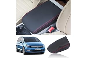LFOTPP Funda para Reposabrazos Touran, Protección del Apoyabrazos, Evita Arañazos, Fácil de Lmpiar, Consola Coche Interior Accesorios