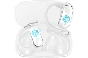 XUPURTLK Ai Kopfhörer Übersetzer, Übersetzer Kopfhörer ohne Internet, 144+ Sprachen Kopfhörer Übersetzer Echtzeit mit App, komfortable OWS Übersetzer Ohrhörer für Reisen, Business und Lernen