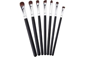 FINDIR 7 pcs Set Pinceaux Maquillages professionnel Pinceaux de maquillage pour les yeux mis fard à paupières Fard à paupières, Eyeliner Mélanger, Nuancer