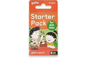 Yoto Starter Pack for Big Kids – 6 Audiolibri in inglese, racconti musicali e storie interattive da ascoltare su Yoto Player e Yoto Mini, storie e quiz educativi per bambini dai 6+ anni