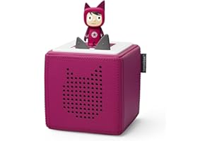 tonies Toniebox 1 Wireless Musical Storybox Starter Set, including 1 Creative, Purple