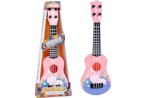 CRETVESTSAR Ukulele for Kids 4 String Toddler Guitar Toy with Cute Rabbit Design Musical Instrument for Preschoolers Kindergarten Kids Ukulele Gift for Child Musicians Ages 3-6 (Rabbit)