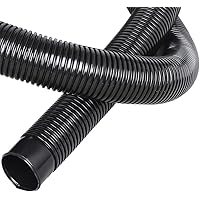 well2wellness® 9m Solarschlauch -38mm- schwarzer Poolschlauch 38mm mit 190g/m