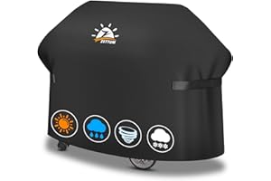 Zettum Funda para Barbacoa de 170 cm - 7108 para Parrilla de Gas Summit 400 Series Resistente e Impermeable, Cubierta para Weber Summit 470, 420, 2022 Genesis S-325s, E-325s (170x68x119cm)