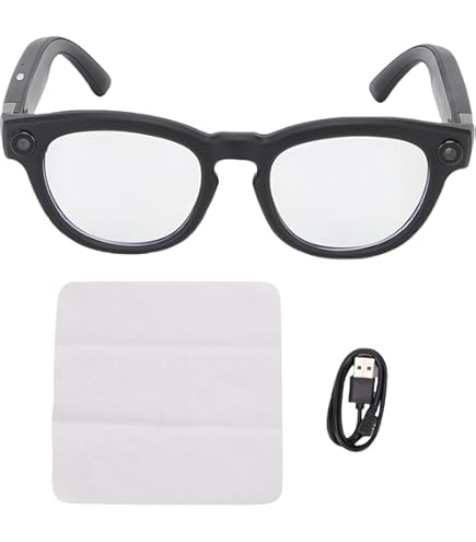 SENBONOAI Smart Glasses M02S 8MP 1080P Kamera IP65 Wasserdicht Drahtlose Übertra