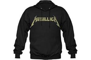 PROBITY Official Metallica - Hetfield Iron Cross - Mens Black Hoodie Hooded Sweatshirt