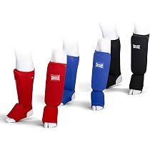 Ju-Sports Schienbein- Und Spannschutz – Vorgebogen, Verbundene Polster, Mit Klett – Ideal Für MMA, Muay Thai & Vollkontakt Ju-Sports Schienbein- Und Spannschutz – Vorgebogen, Verbundene Polster, Mit Klett – Ideal Für MMA, Muay Thai & Vollkontakt