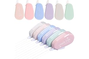 ALUYF Tippex Korrekturroller Tipex Tippex Maus Tippex Roller Korrekturstift Tipp Ex Tippex Mini Korrekturroller Pocket Mouse mit Schutzkappe für das Büro, das Home Office oder die Schule