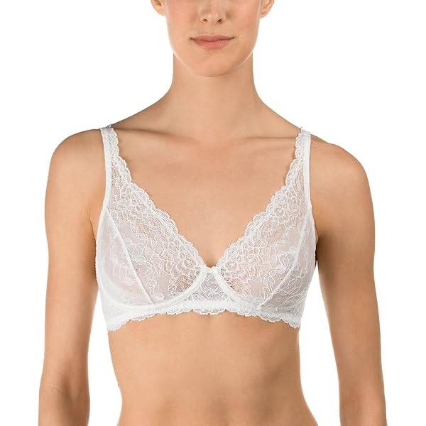 CALIDA Natural Comfort Lace BH – Bügellos, Mit Spitze & Verstellbaren Trägern Für Maximalen Tragekomfort