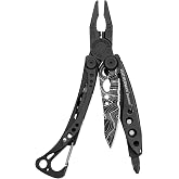 Leatherman Skeletool Multitool - Black Topo Blade