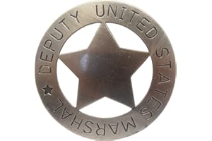 DENIX Sheriffstern US-Deputy Marshal Stern grau