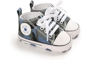 DEBAIJIA Bambino Scarpe Espadrillas 0-18M Suola Morbida Ragazzo Tela Sneaker Infantile Antiscivolo Traspirante