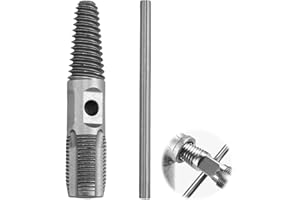 Removedor de Pernos Rotos, JANDH Extractor para Grifos de 1/2", Extractor de Tornillos Doble Cabeza con Palanca para Mantenimiento de Tuberías y Desconexión de Grifos Rotos