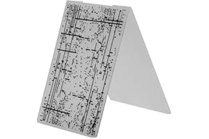 akaddy 1pc Plastic Embossing Folder Template for Scrapbooking DIY Photo Album Card