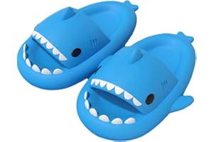 YImoomus Sharklas Originales NiñO, Sharky Chanclas Suela Gruesa Antideslizante, Sharklas Niña Tiburón Verano Zapatillas