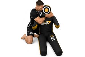 Blist kastdocka till brottning, judo, boxning, brasiliansk jiu-jitsu, kanvas i stående position (ofylld)