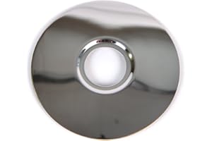 KANANA Rosette à visser pour robinetterie murale, bras mural, bras d'alimentation (rosace 04 rond)