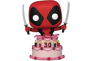Funko Pop! Marvel: Deadpool 30th - Deadpool In Cake - Figura de Vinilo Coleccionable - Idea de Regalo- Mercancia Oficial - Juguetes para Niños y Adultos - Comic Books Fans