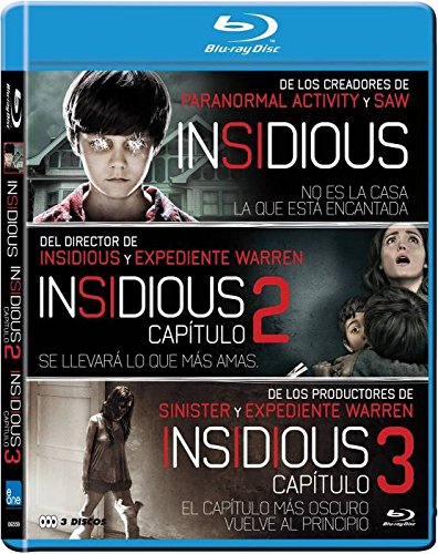 Pack Insidious 1+2+3 Blu-Ray [Blu-ray]