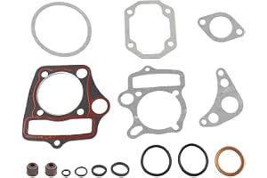 52,4 mm cylinderpackningssats för 110 cc 125 cc horisontell motorisk, robust material, exakt passform kompatibel med olika mo