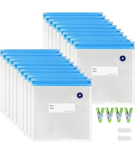 Sacchetti Sottovuoto Senza Bpa Buste Sottovuoto O2frepak - 300 Sacchetti 25x33cm Per Alimenti, Senza BPA O2frepak Food Saver - 3