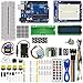 Price comparison product image ViewTek KT0001 Advanced Starter Kit for Arduino – with UNO R3 card and servomotor - Included codes lessons projets video tutorial for an easy use