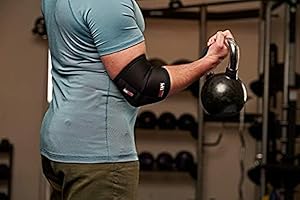 RockTape Assassins Coudières 7 mm – Paire de Coudières en néoprène pour Maintien modéré, Compression et Chaleur – Parfaites pour la Musculation, Les tractions et Les WOD, Noir, Moyen